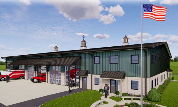 Rendering of Blue Rock Firehouse